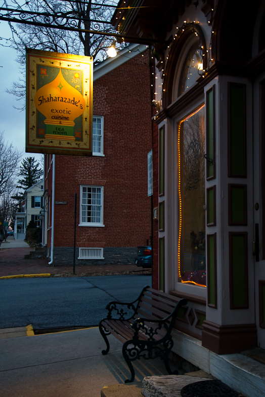 Schaharazade's, Signage and Storefront, Shepherdstown, West Virg