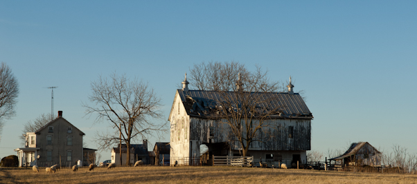 Farm, Antietam NBP, Sharpsburg, Maryland, March 7, 2011