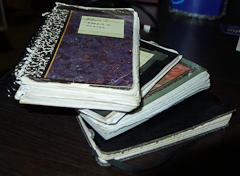 Shooting Notebooks, Hunter Hill, March 20, 2013