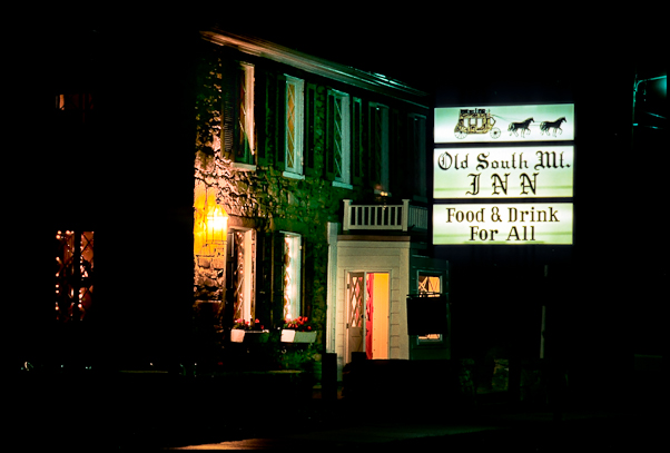 Facade, Old South Mountain Inn, Boonsboro, Maryland, November 28