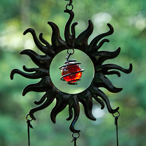 Detail, Suncatcher Windchime, Hunter Hill, May 5, 2013