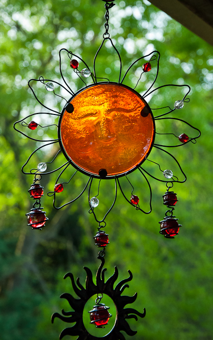 Detail, Suncatcher Windchime, Hunter Hill, May 5, 2013