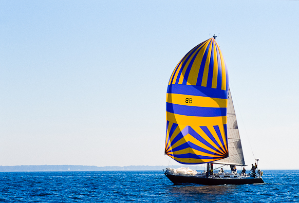 Spinnaker, Thomas Point Area, Chesapeake Bay, Maryland, October