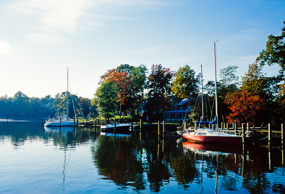 Back Creek, Chesapeake Bay, Maryland, October 30, 1999