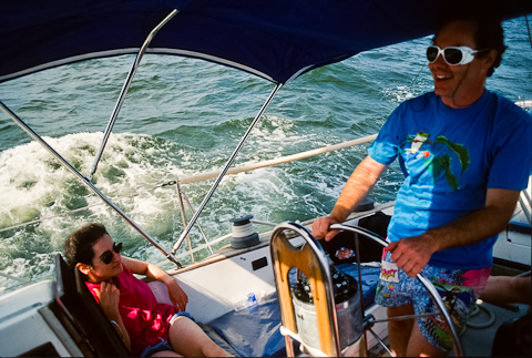 There Were People, Thomas Point, Chesapeake Bay, Maryland, July