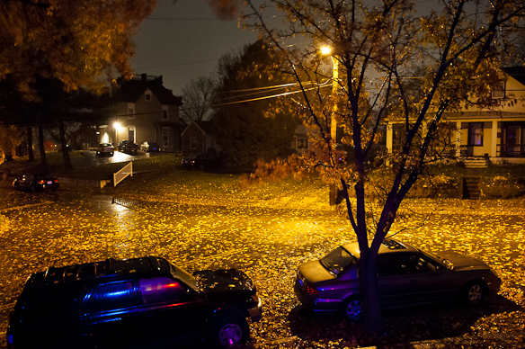Squall, 2 a.m., From Bill Roberts' Porch on the South Side of Ha