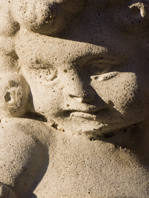 Sandstone Girl, Balcony Garden, Hunter Hill, April 27, 2014